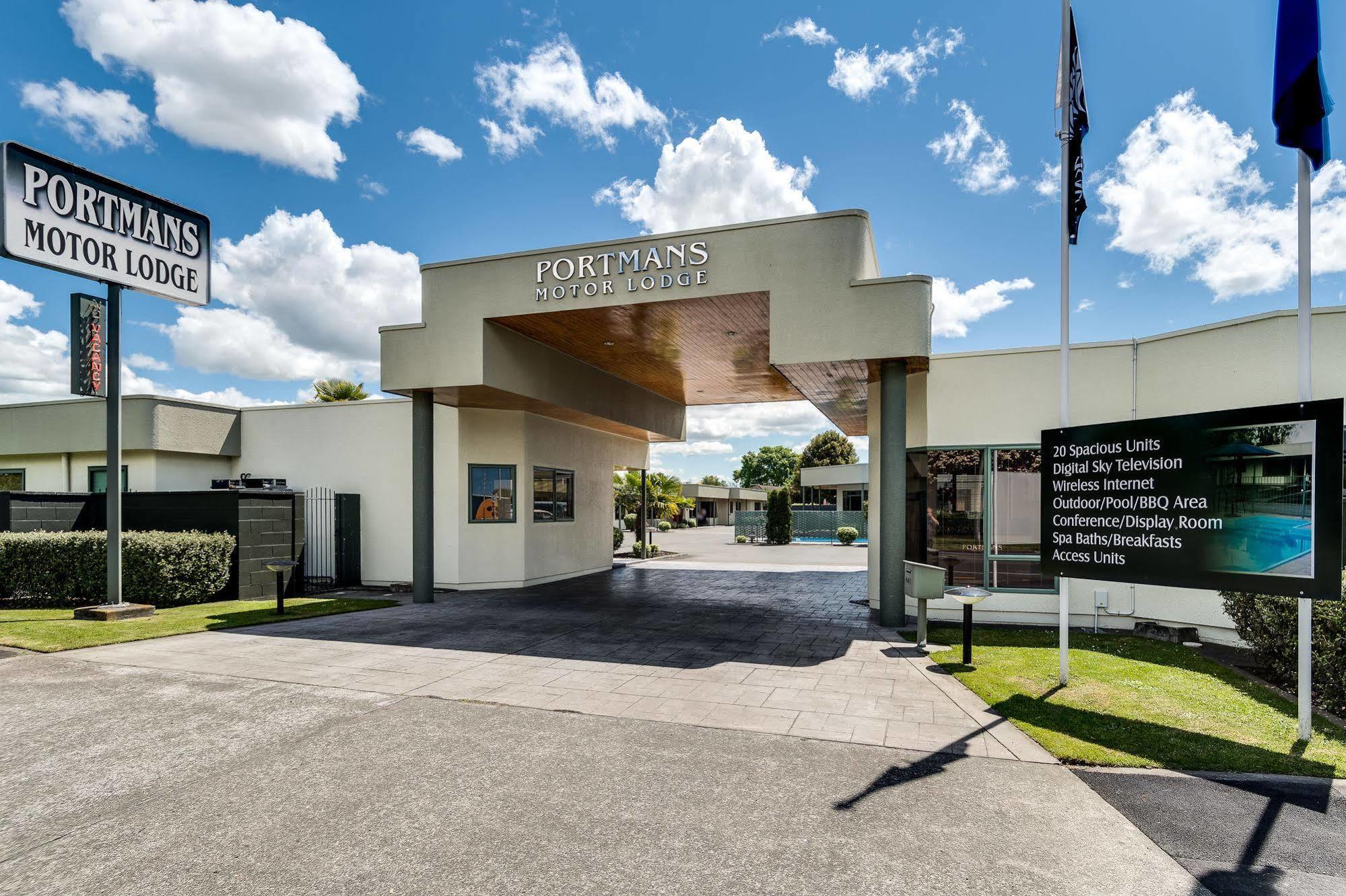 הייסטינגס Portmans Motor Lodge מראה חיצוני תמונה